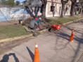 El municipio realiza mantenimiento en el sistema de desagües de la ciudad